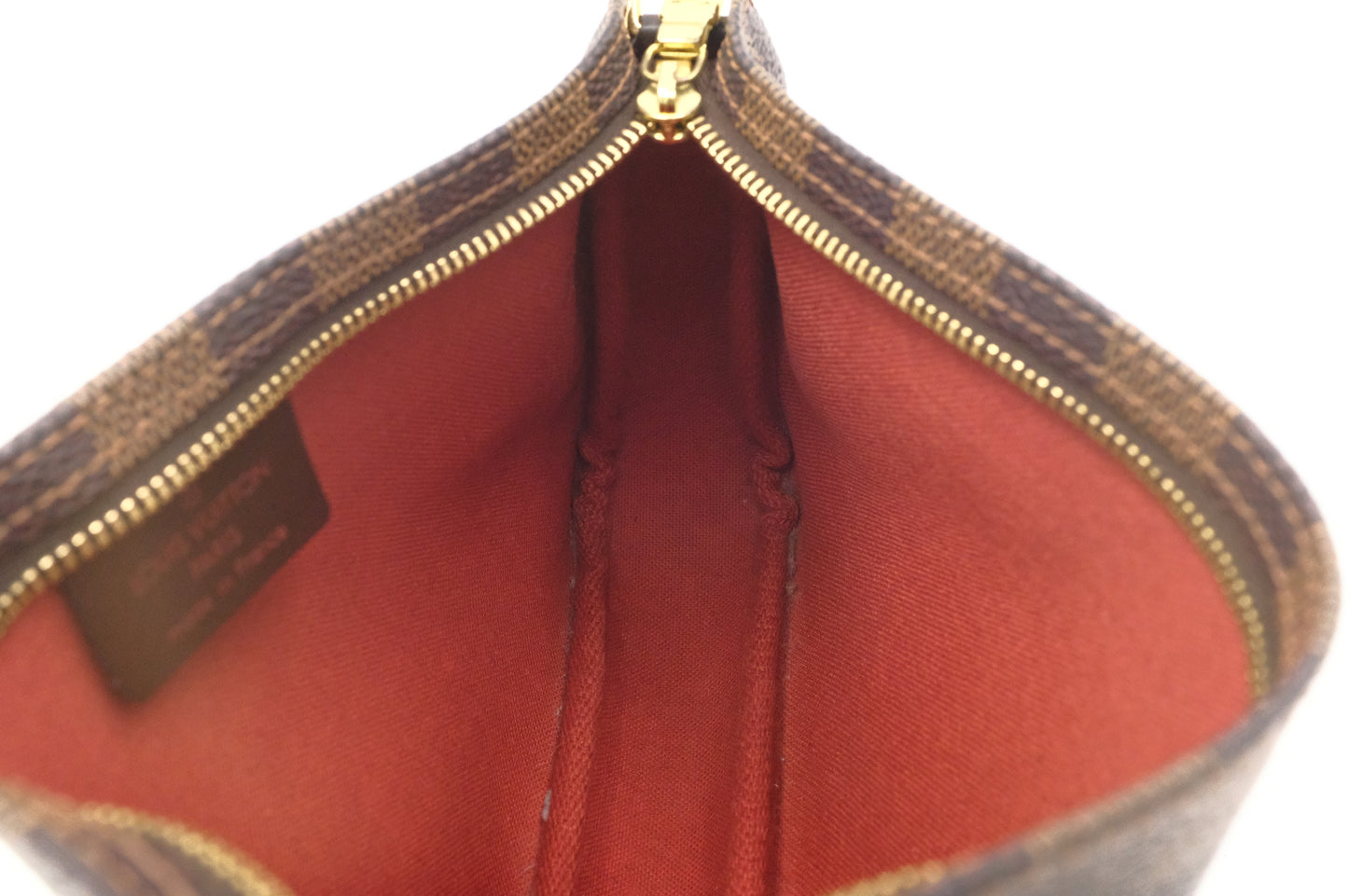 Louis Vuitton Navona Pochette Accessoires in Damier Ebene Canvas