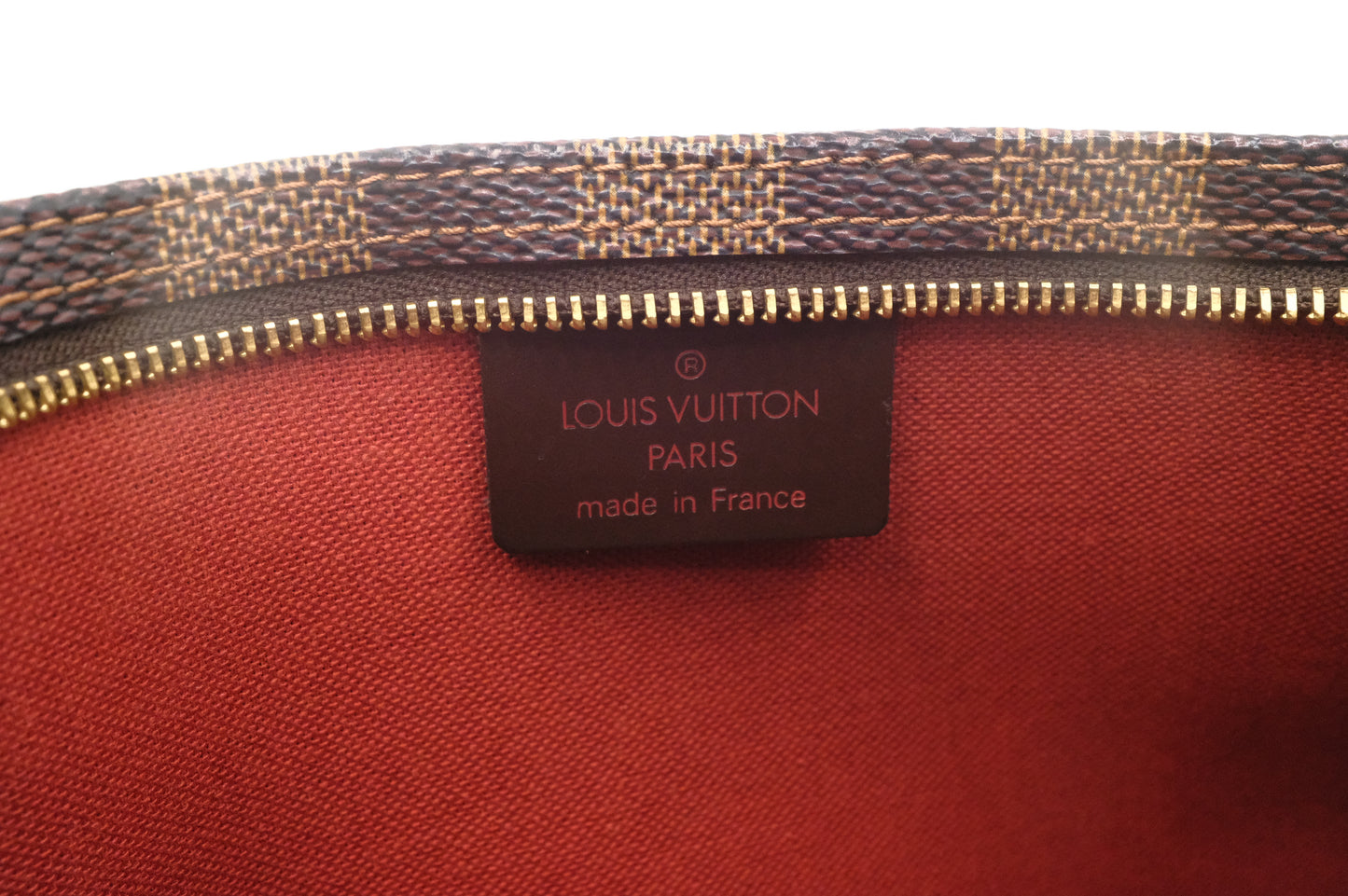 Louis Vuitton Navona Pochette Accessoires in Damier Ebene Canvas