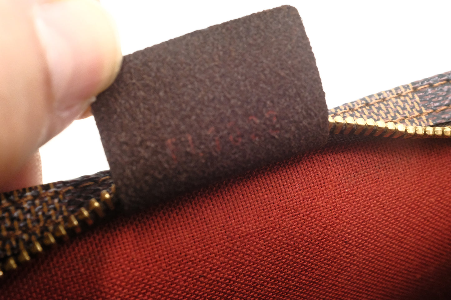 Louis Vuitton Navona Pochette Accessoires in Damier Ebene Canvas