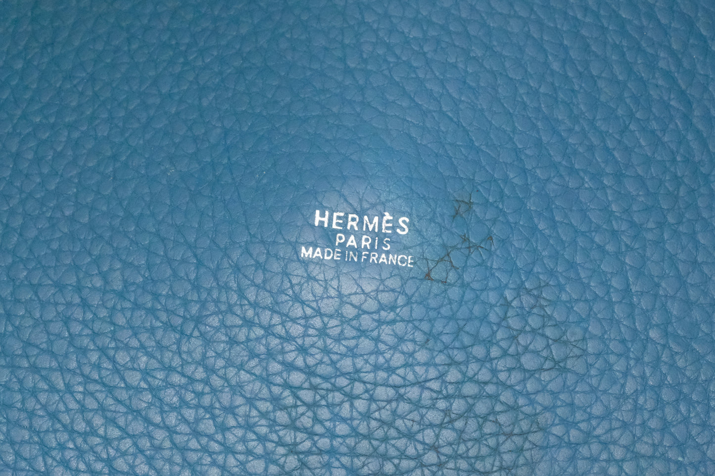 Hermes Picotin 26 in Blue Jean Leather