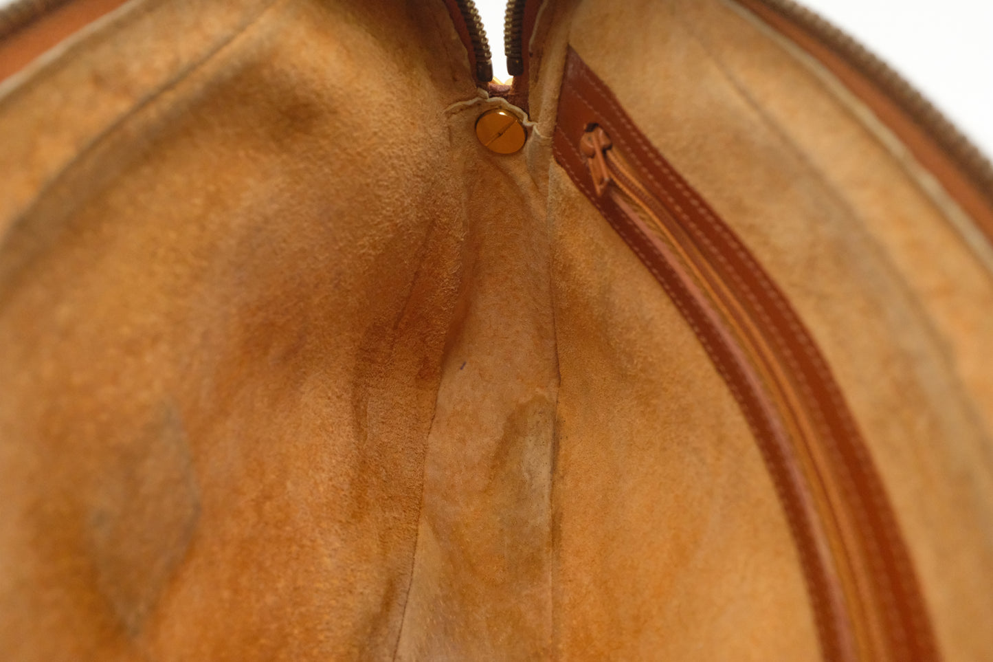 MCM Wristlet in Cognac Visetos Canvas