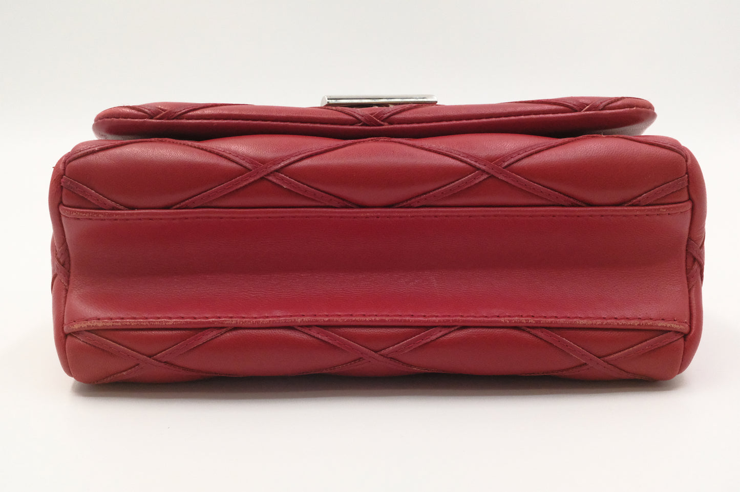 Louis Vuitton Wallet on Chain GO-14 in Red Leather