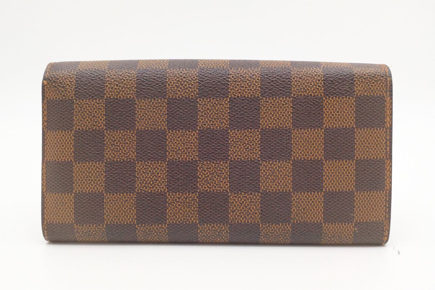 Louis Vuitton Sarah Wallet in Damier Ebene Canvas