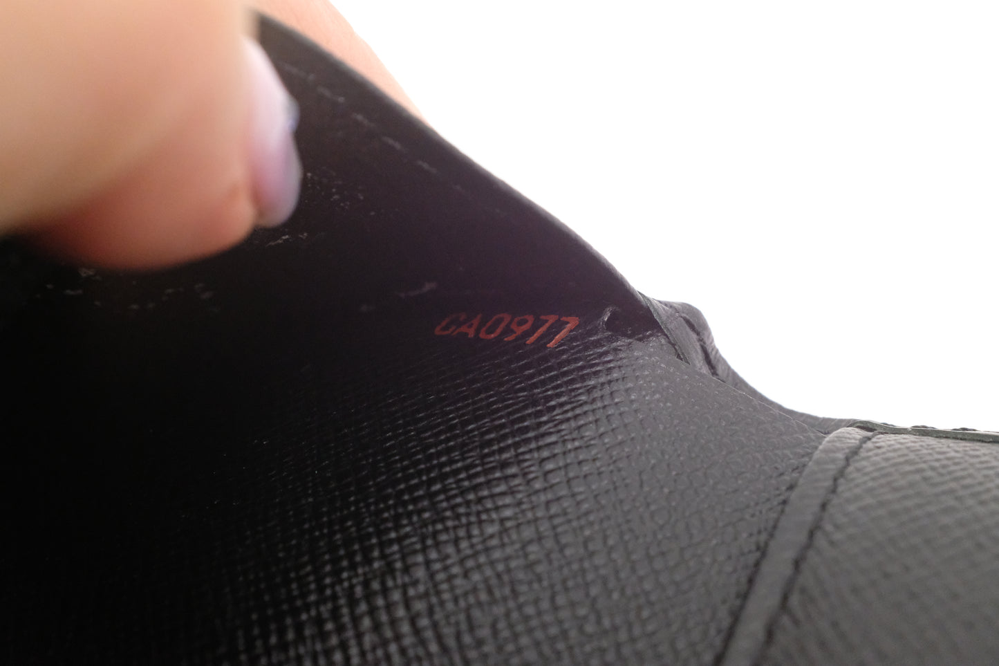 Louis Vuitton Bifold Wallet in Black Epi Leather