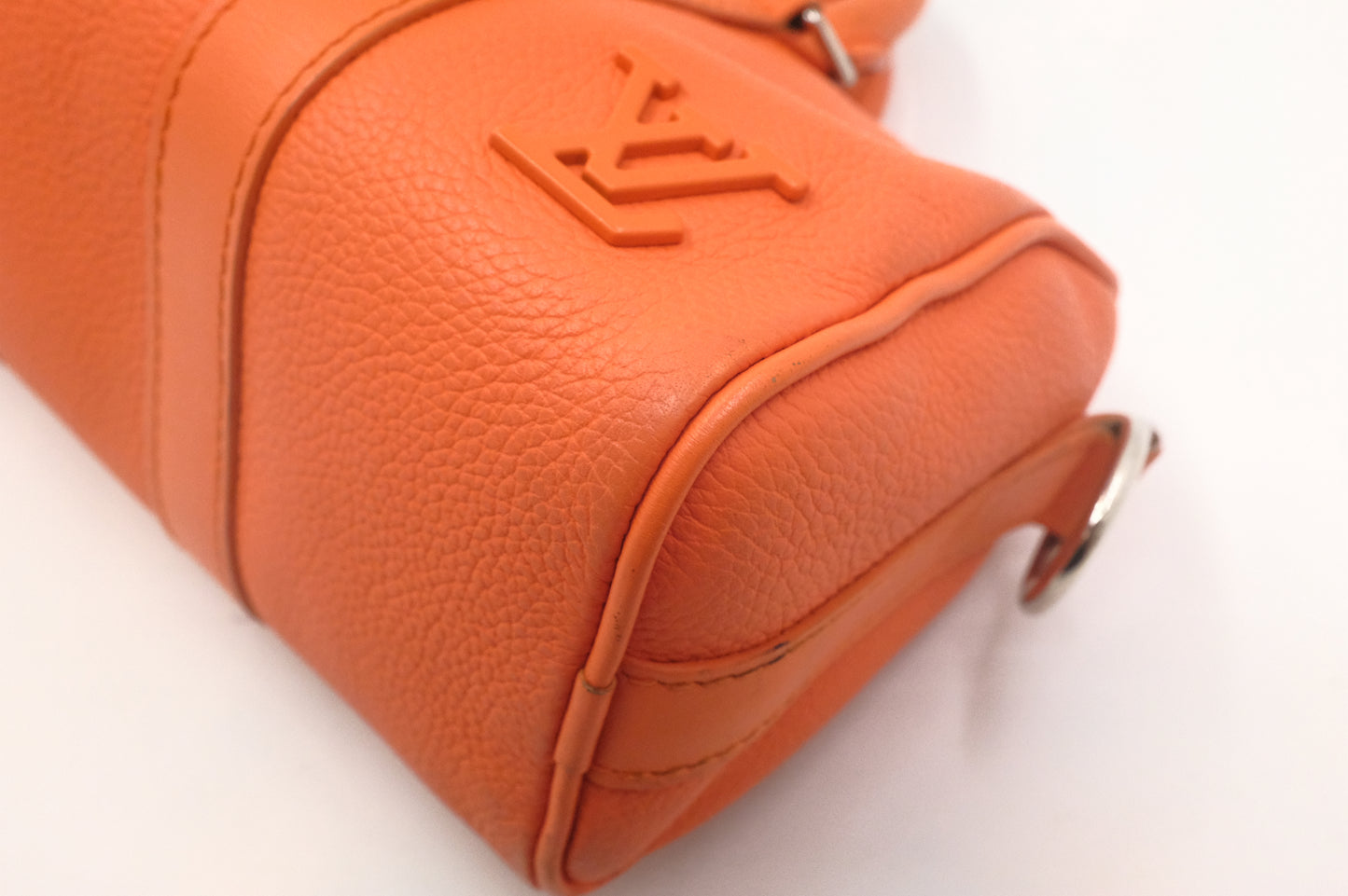 Louis Vuitton Keepall XS in Orange Aerogram Leather