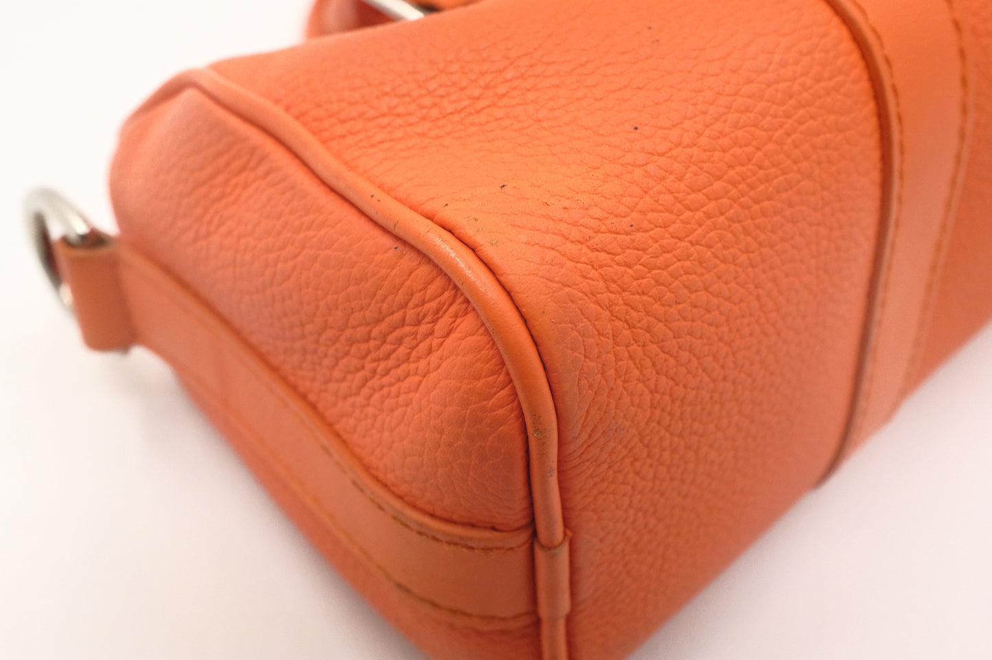 Louis Vuitton Keepall XS in Orange Aerogram Leather