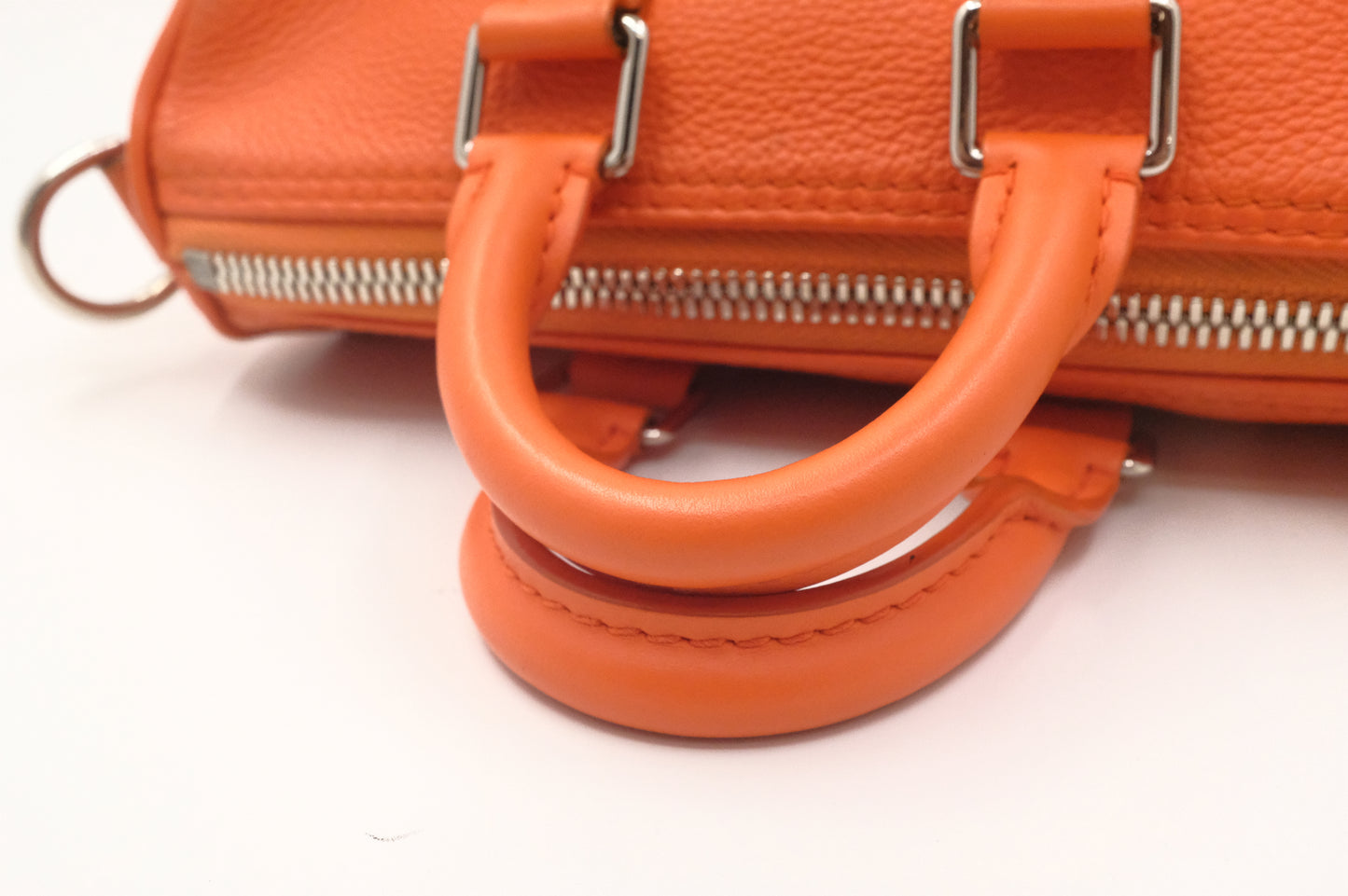 Louis Vuitton Keepall XS in Orange Aerogram Leather