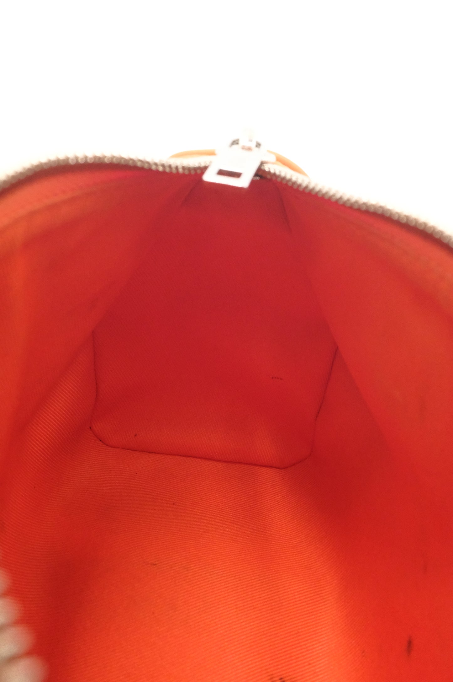 Louis Vuitton Keepall XS in Orange Aerogram Leather