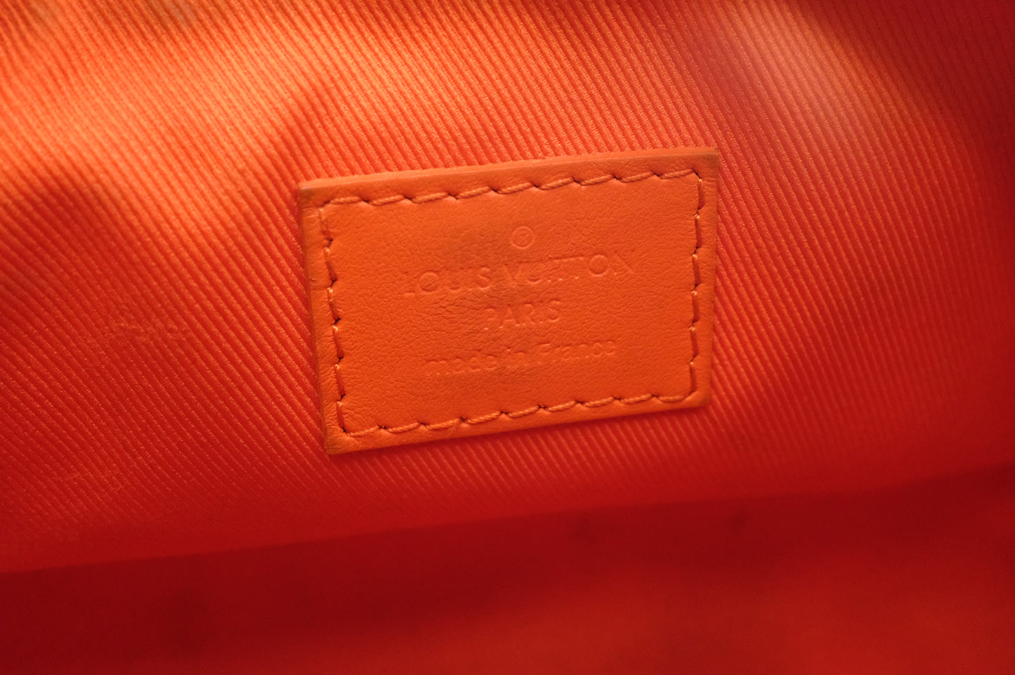 Louis Vuitton Keepall XS in Orange Aerogram Leather