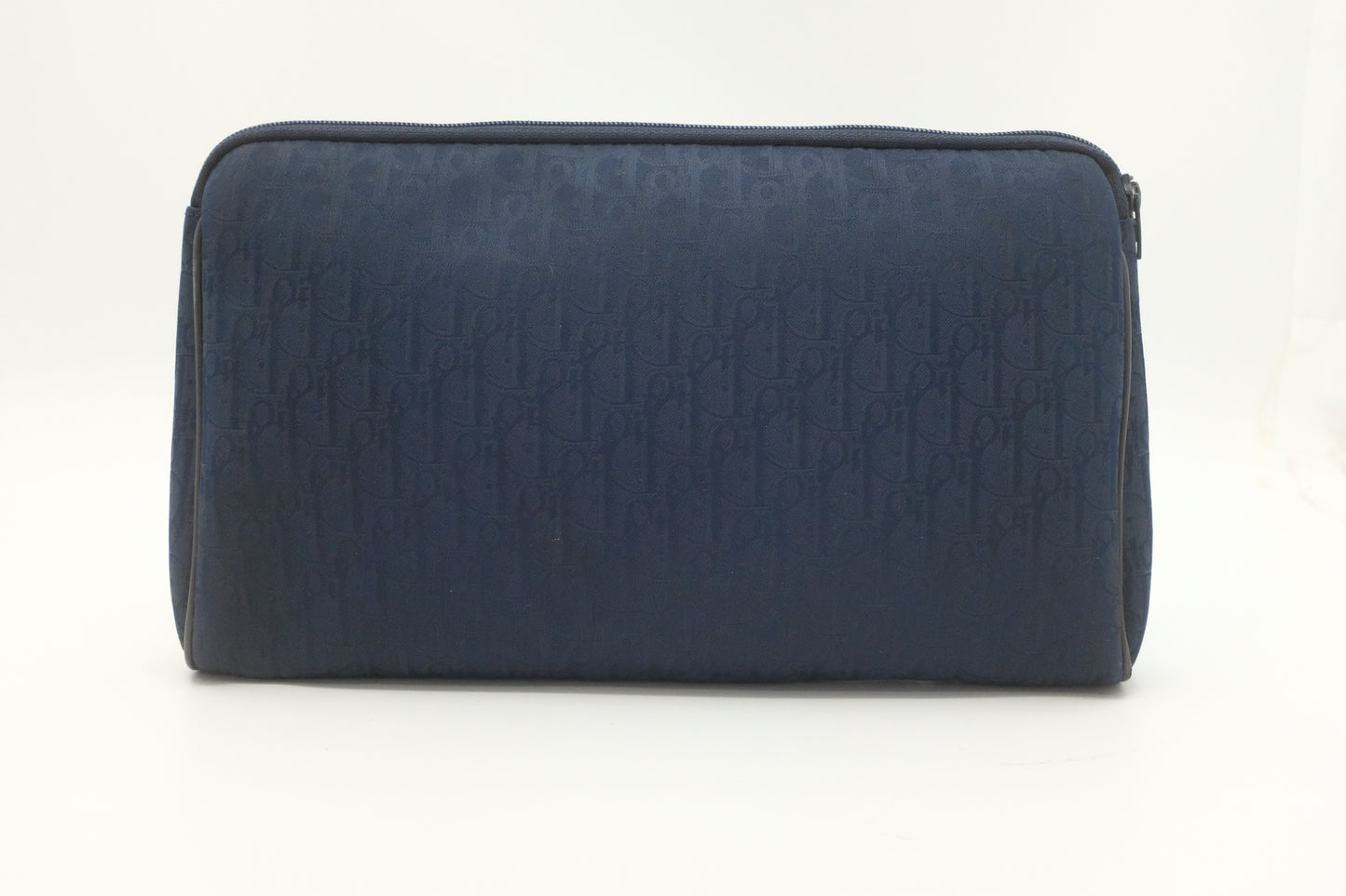 Dior Clutch in Navy Blue Canvas