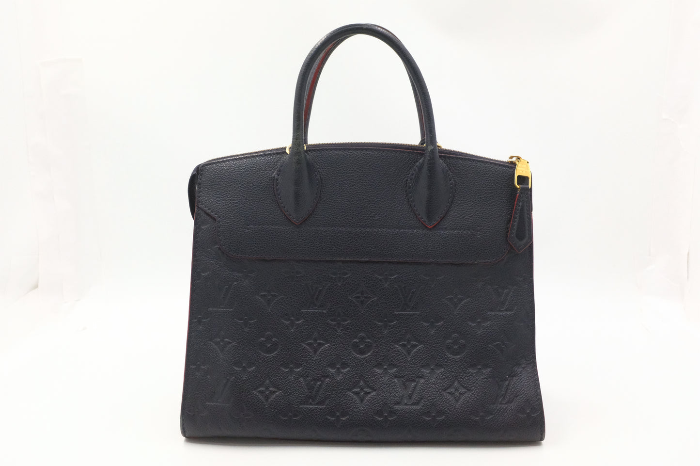 Louis Vuitton Pont Neuf in Navy Blue Empreinte Leather