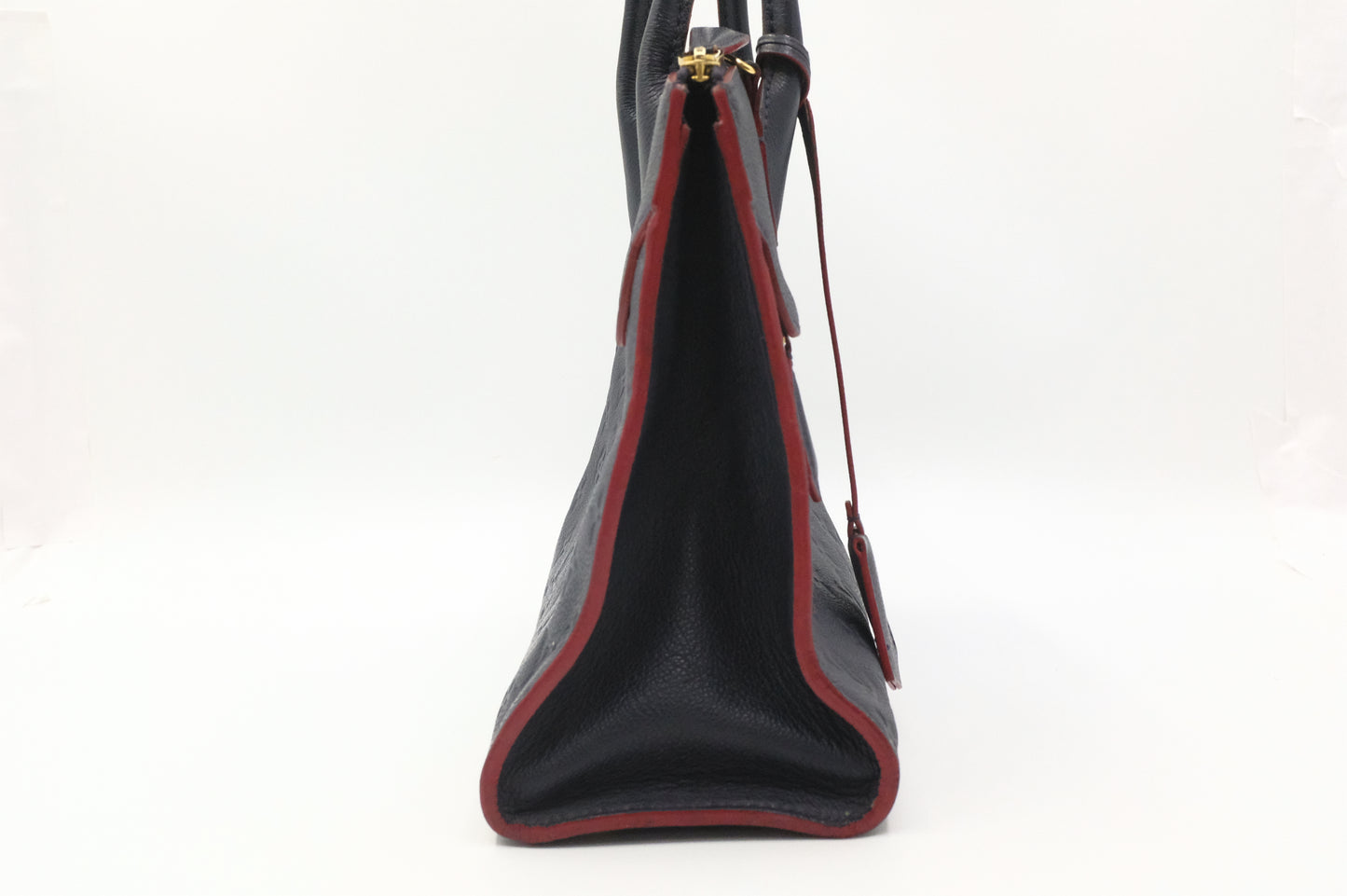 Louis Vuitton Pont Neuf in Navy Blue Empreinte Leather