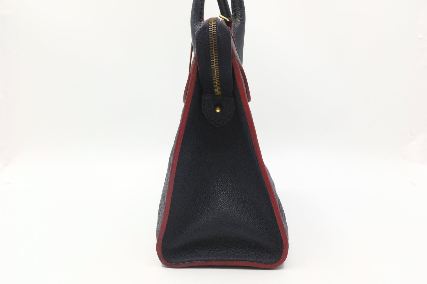 Louis Vuitton Pont Neuf in Navy Blue Empreinte Leather