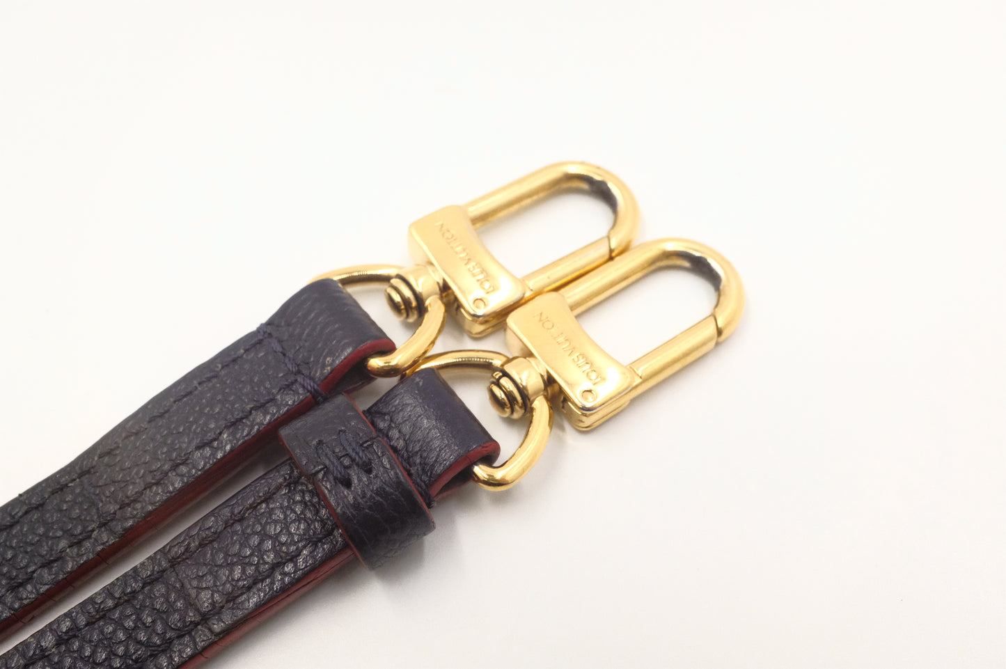 Louis Vuitton Pont Neuf in Navy Blue Empreinte Leather