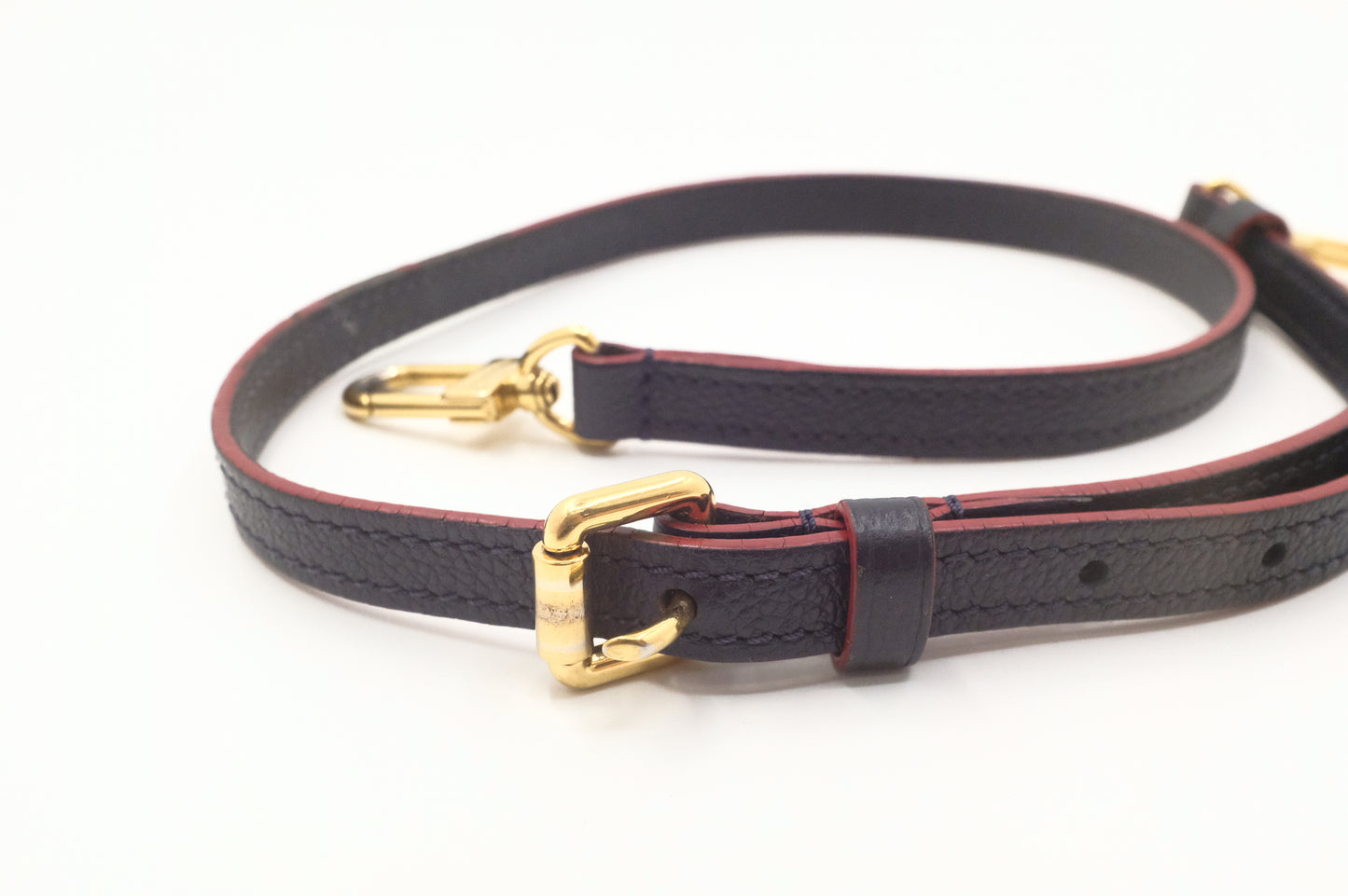 Louis Vuitton Pont Neuf in Navy Blue Empreinte Leather