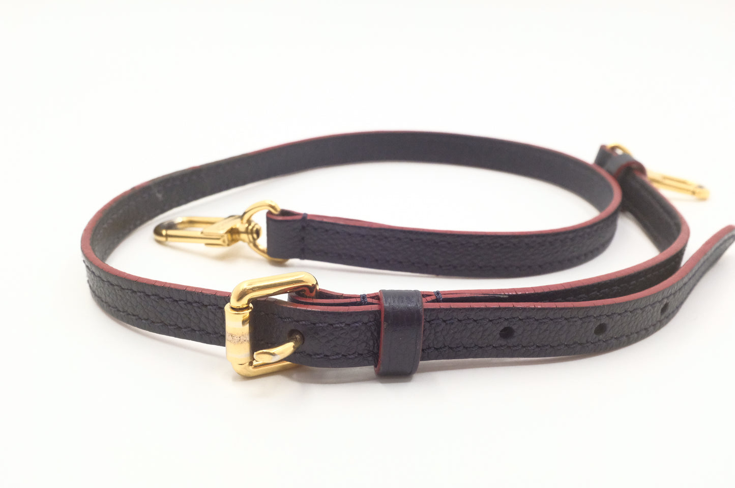 Louis Vuitton Pont Neuf in Navy Blue Empreinte Leather