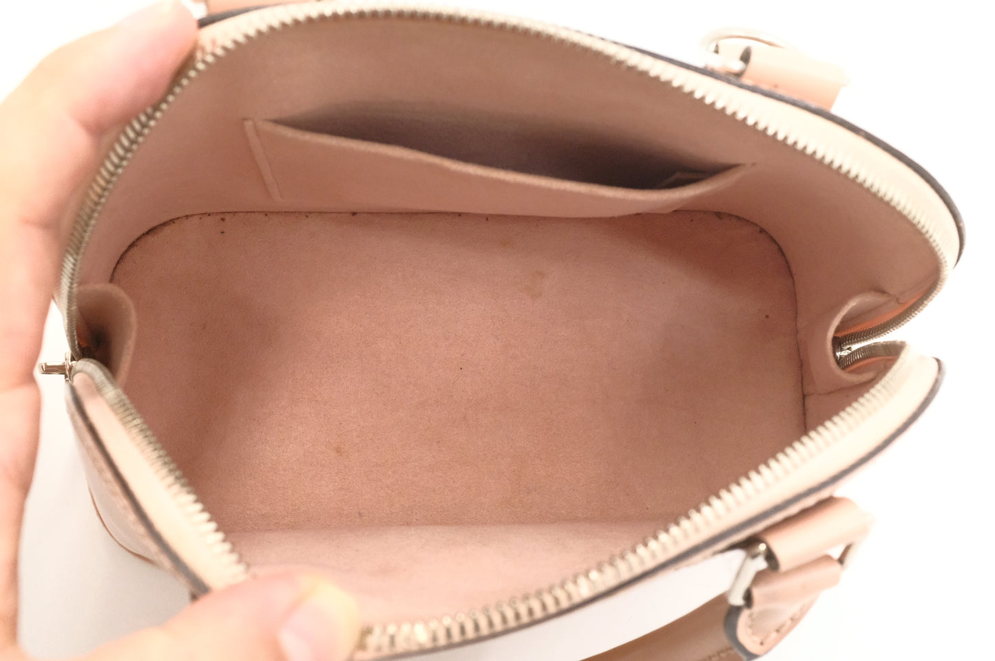 Louis Vuitton Alma BB in Light Pink Epi Leather