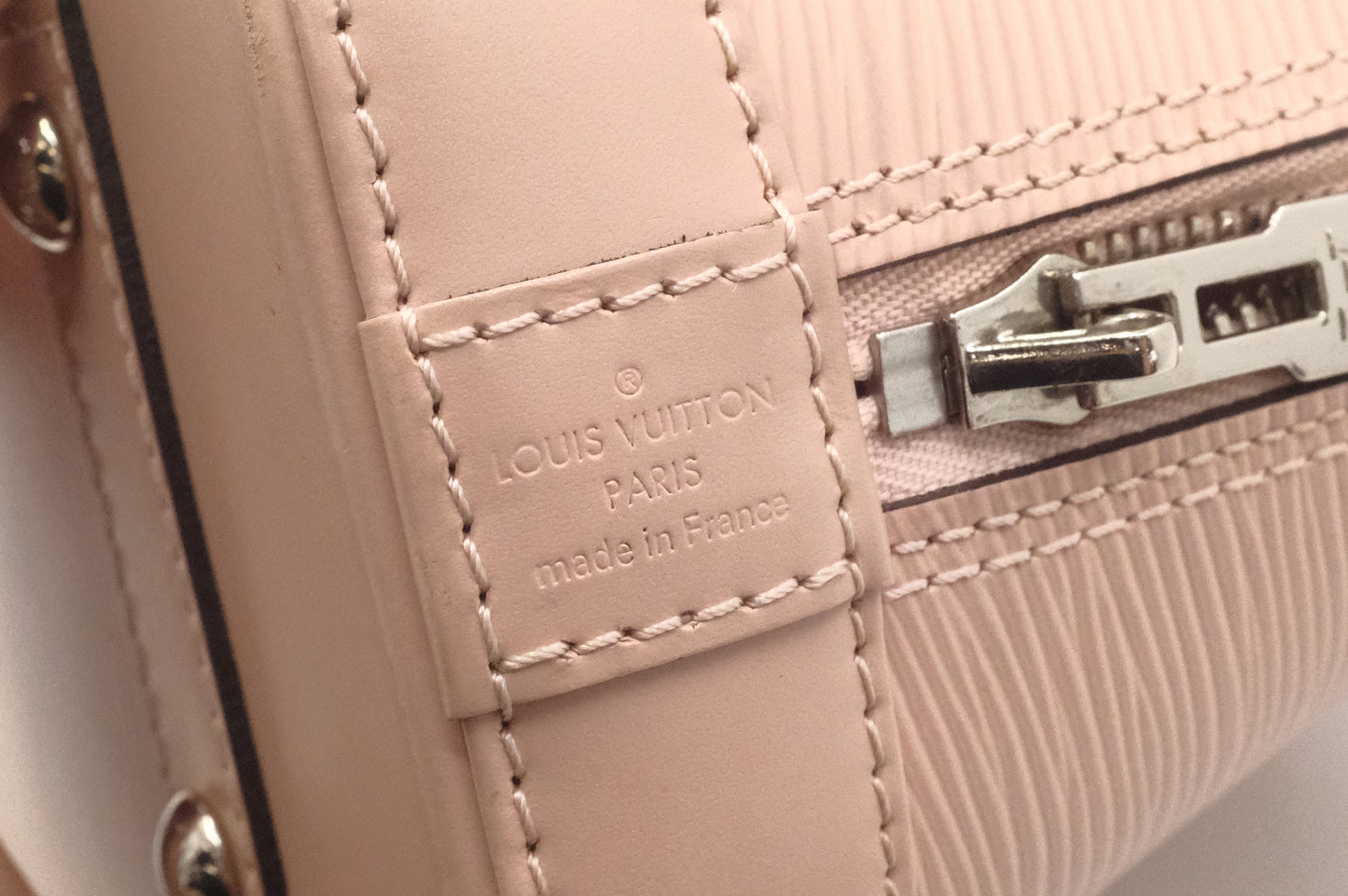 Louis Vuitton Alma BB in Light Pink Epi Leather
