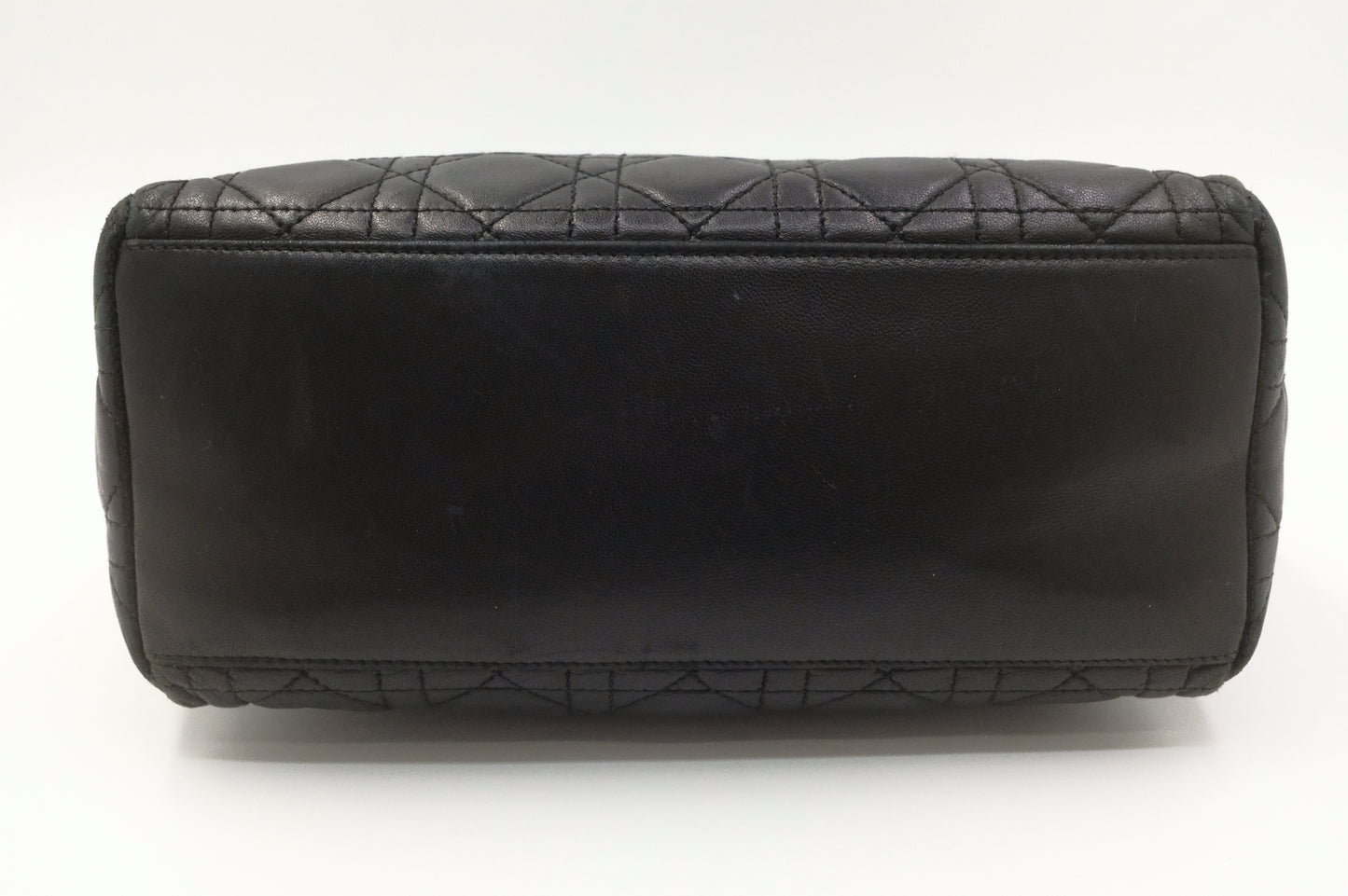 Dior Medium Lady Dior in Black Cannage Leather