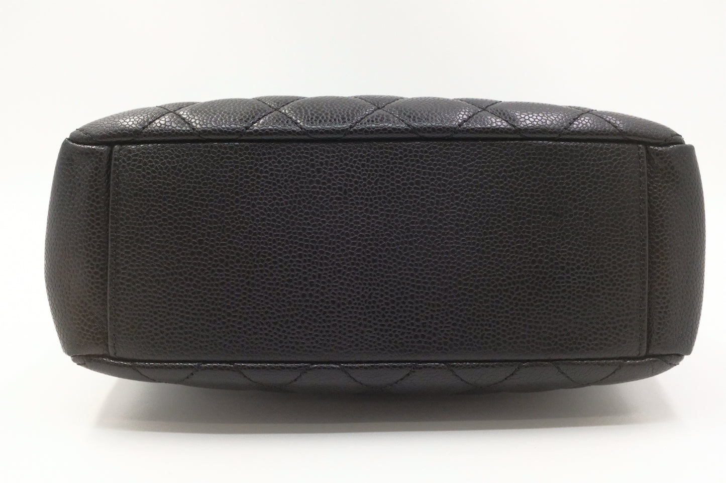 Chanel PST Shoulder Bag in Black Caviar Leather