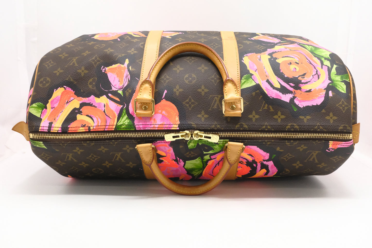 Louis Vuitton x Stephen Sprouse Keepall 50 in Roses Monogram Canvas