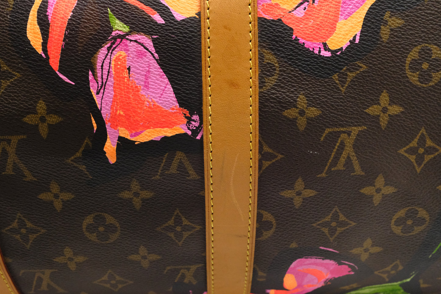 Louis Vuitton x Stephen Sprouse Keepall 50 in Roses Monogram Canvas