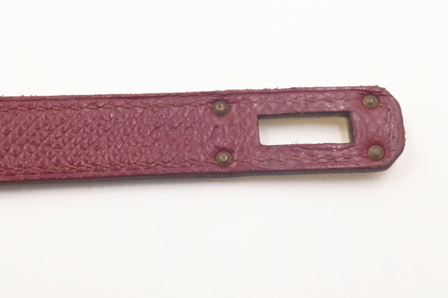Hermes Kelly Wallet in Rouge Epsom Leather