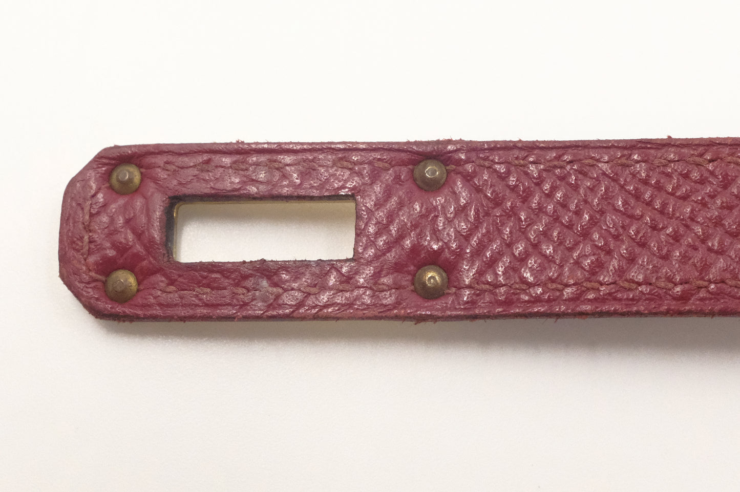 Hermes Kelly Wallet in Rouge Epsom Leather