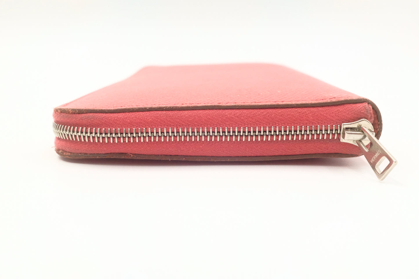 Hermes Silk'in Zippy Wallet in Rose Jaipur Epsom Leather