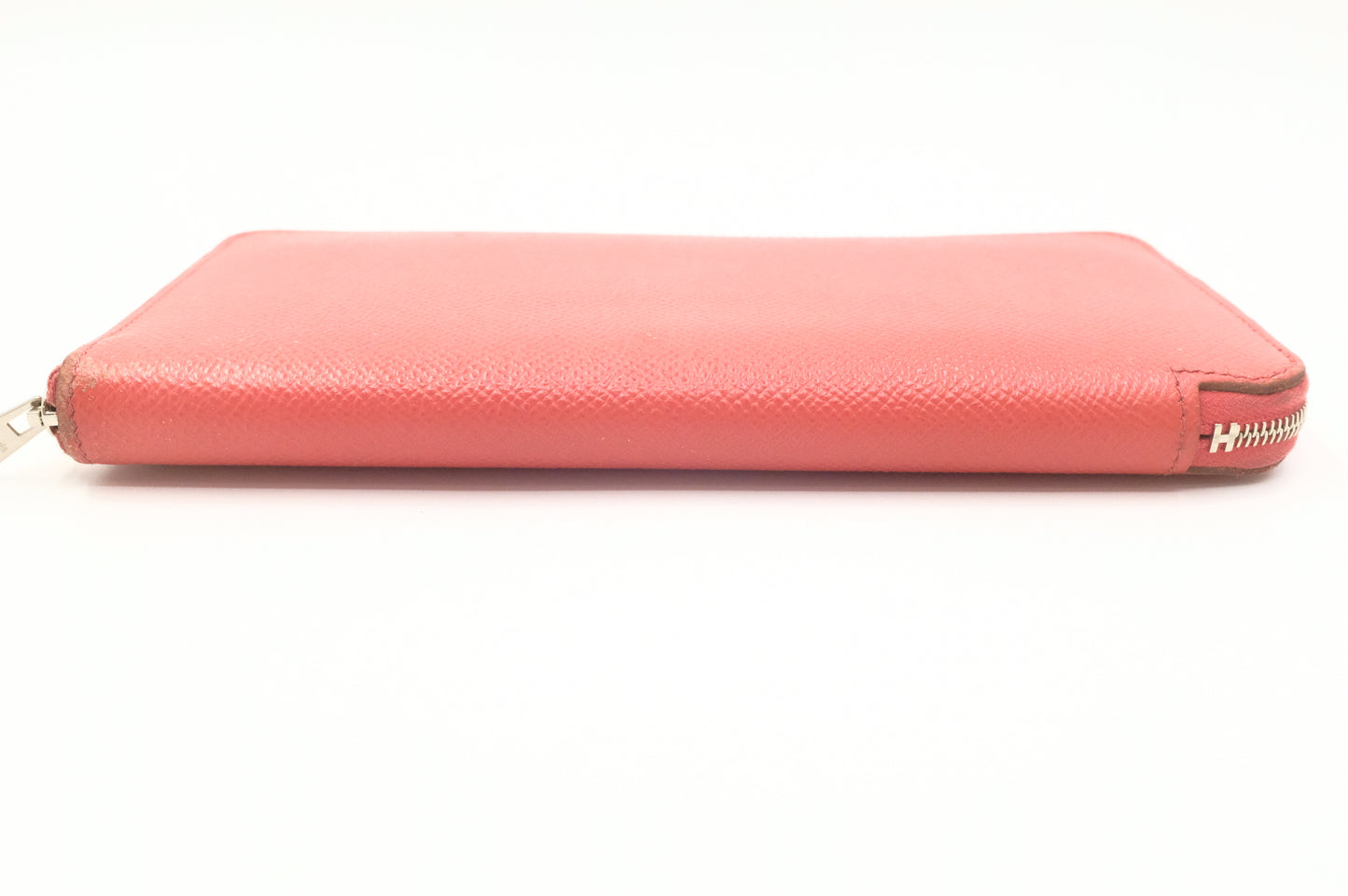 Hermes Silk'in Zippy Wallet in Rose Jaipur Epsom Leather