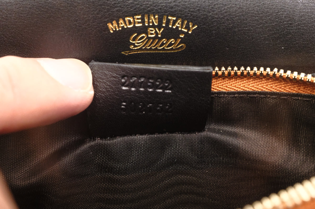 Gucci Handbag in Black Suede