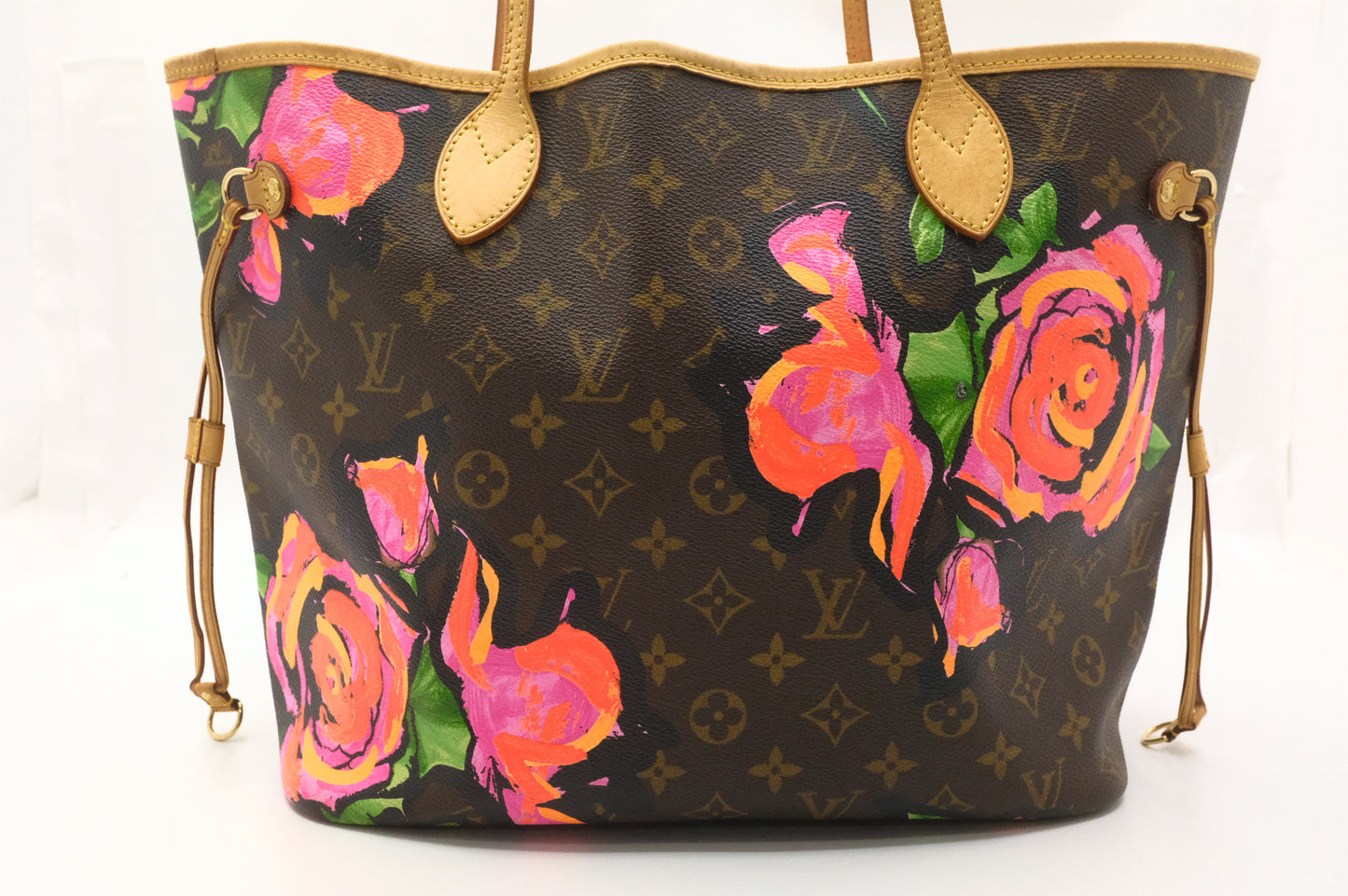 Louis Vuitton x Stephen Sprouse Neverfull MM in Roses Monogram Canvas