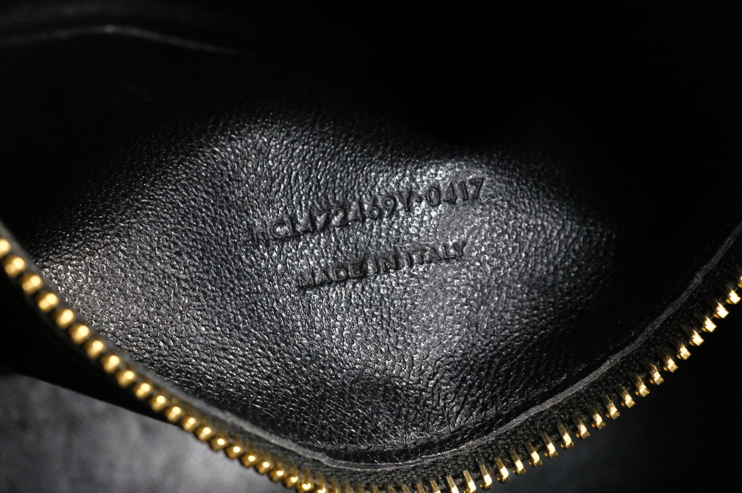 YSL Saint Laurent Baby Cabas in Gray Leather
