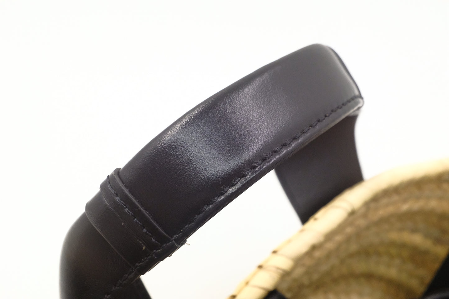 Chloe Small Sense Basket with Black Leather