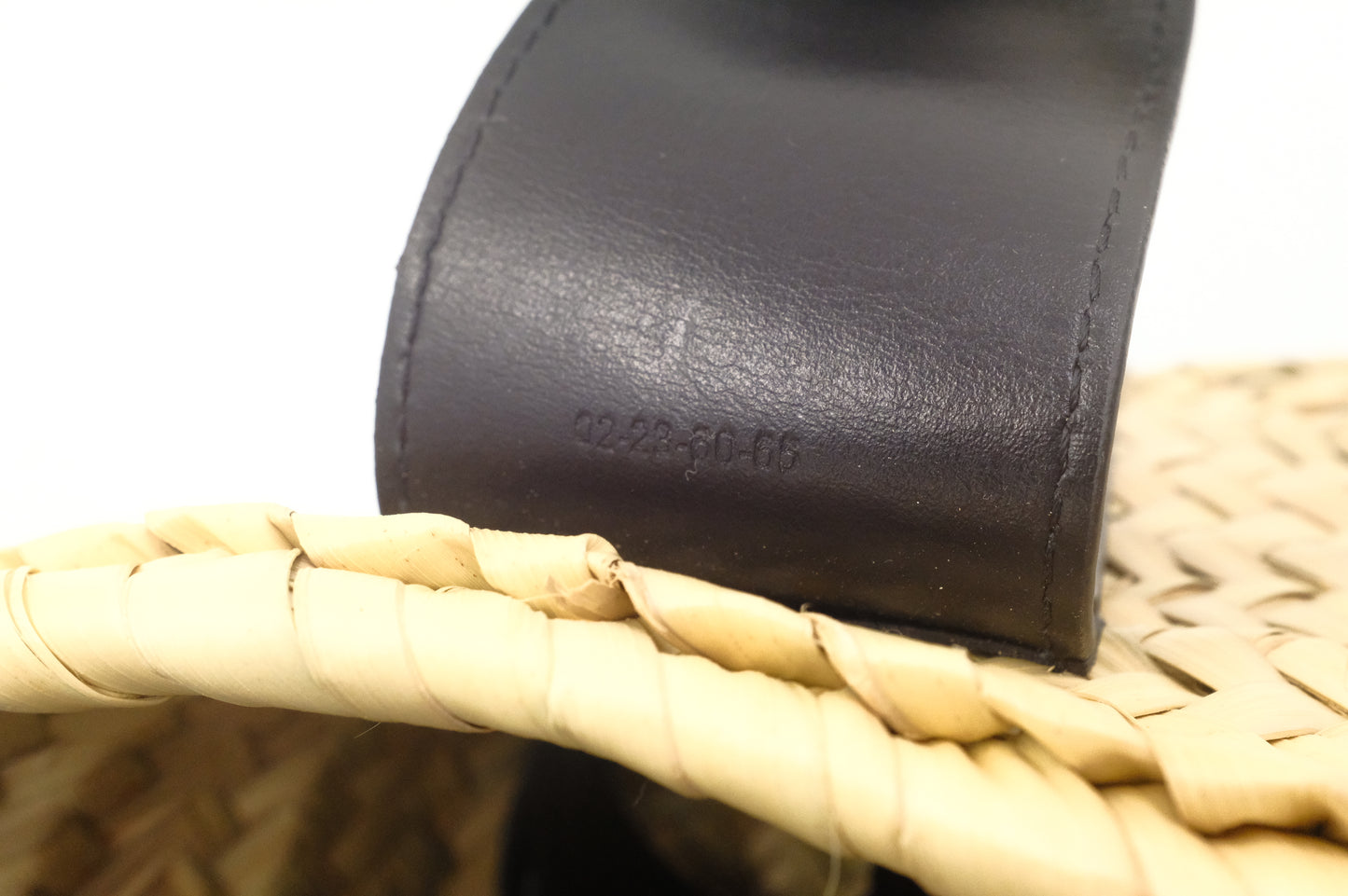 Chloe Small Sense Basket with Black Leather