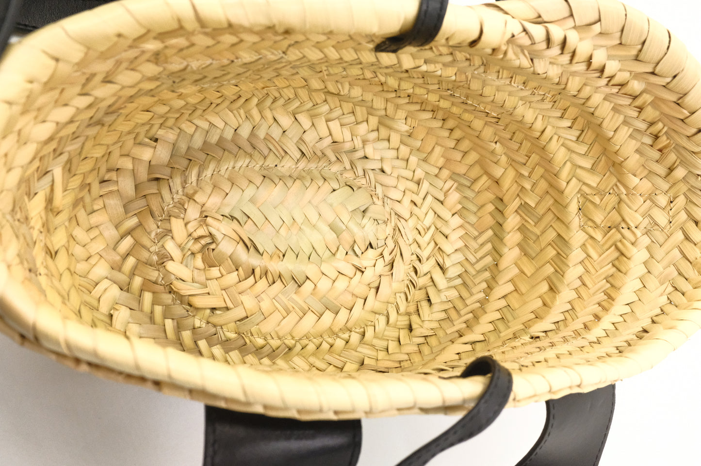 Chloe Small Sense Basket with Black Leather