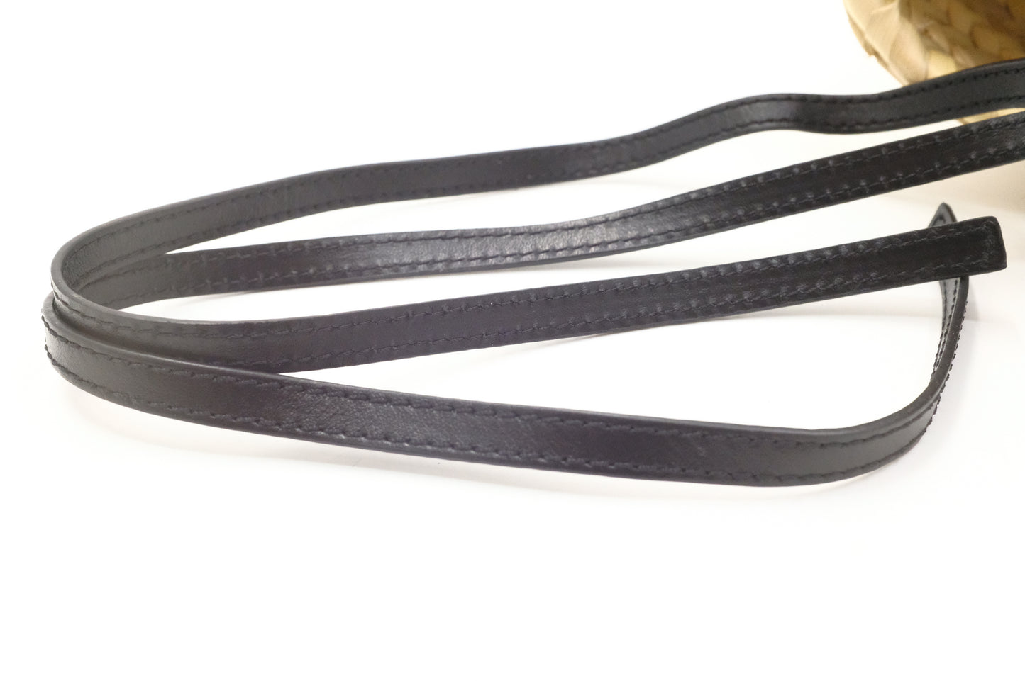 Chloe Small Sense Basket with Black Leather