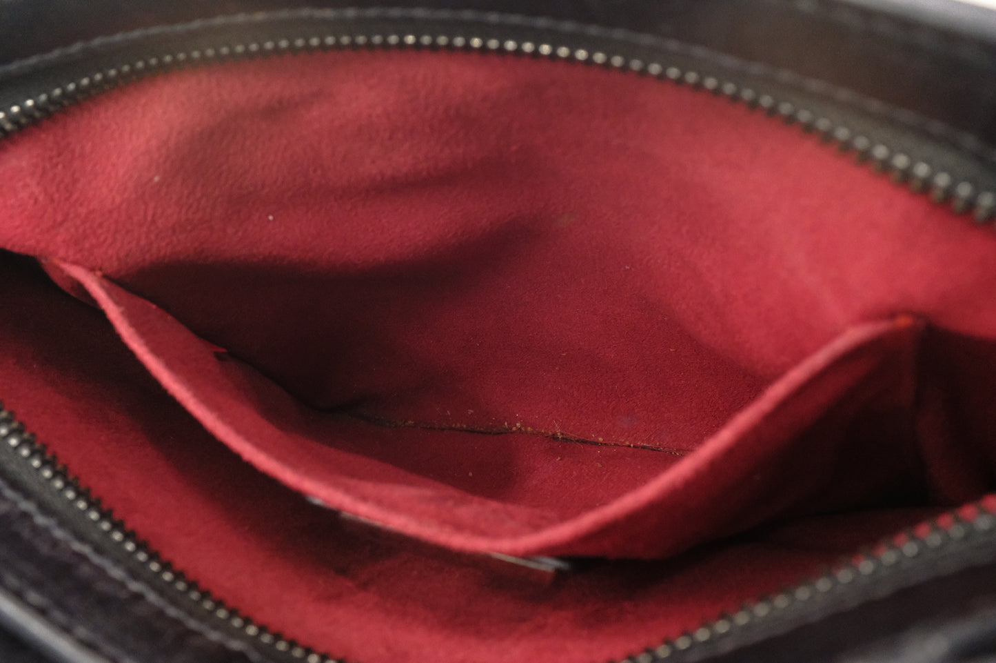 Louboutin Trilby Shoulder Bag in Black Studded Leather