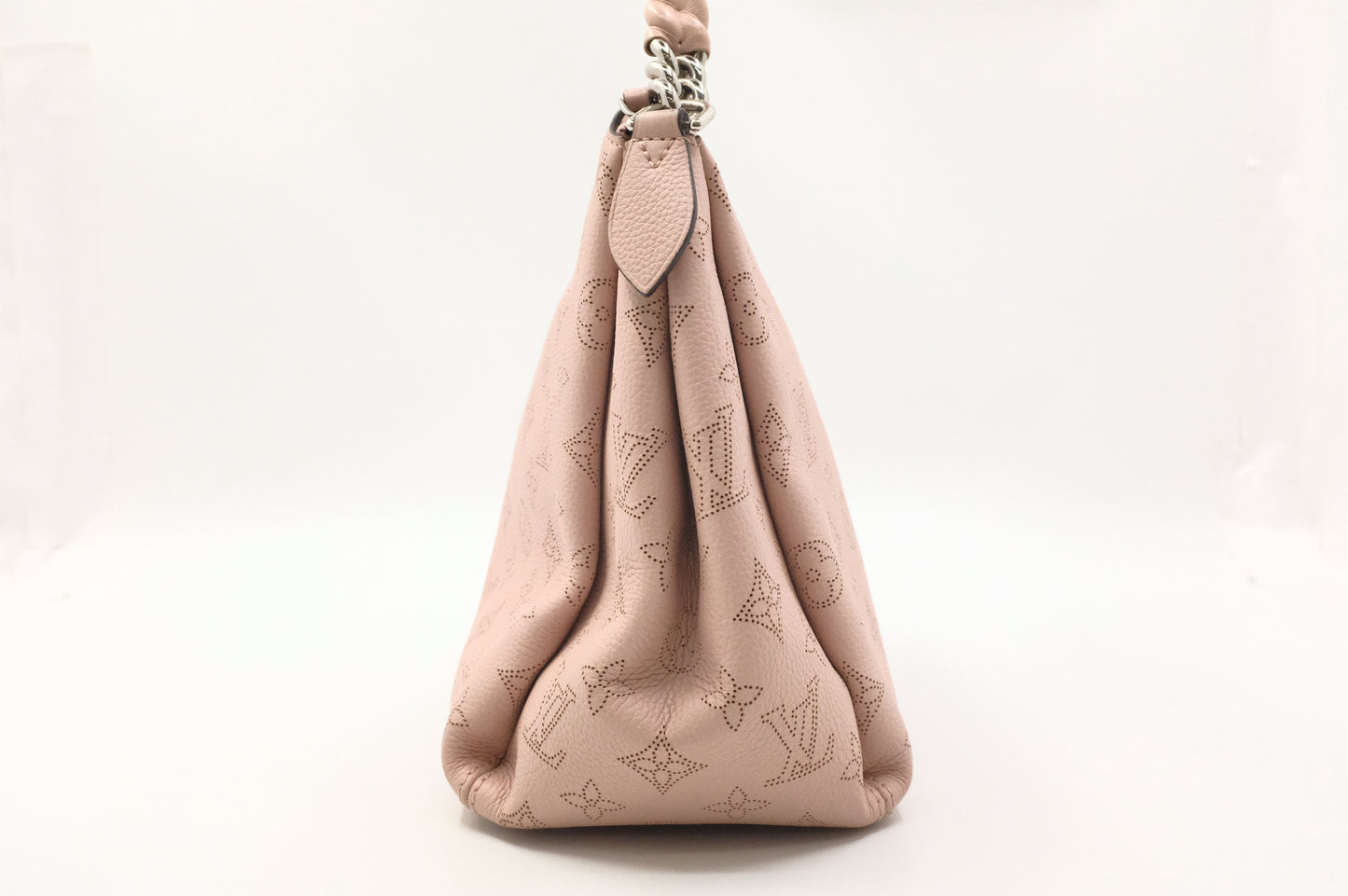 Louis Vuitton Babylone BB Chain Shoulder Bag in Pink Mahina Leather
