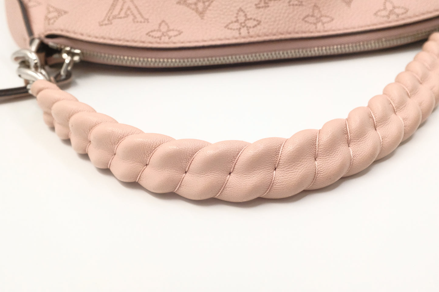 Louis Vuitton Babylone BB Chain Shoulder Bag in Pink Mahina Leather