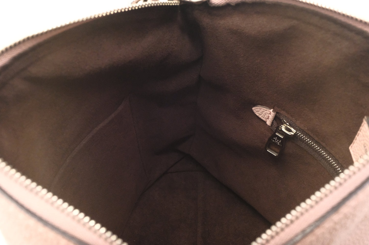 Louis Vuitton Babylone BB Chain Shoulder Bag in Pink Mahina Leather