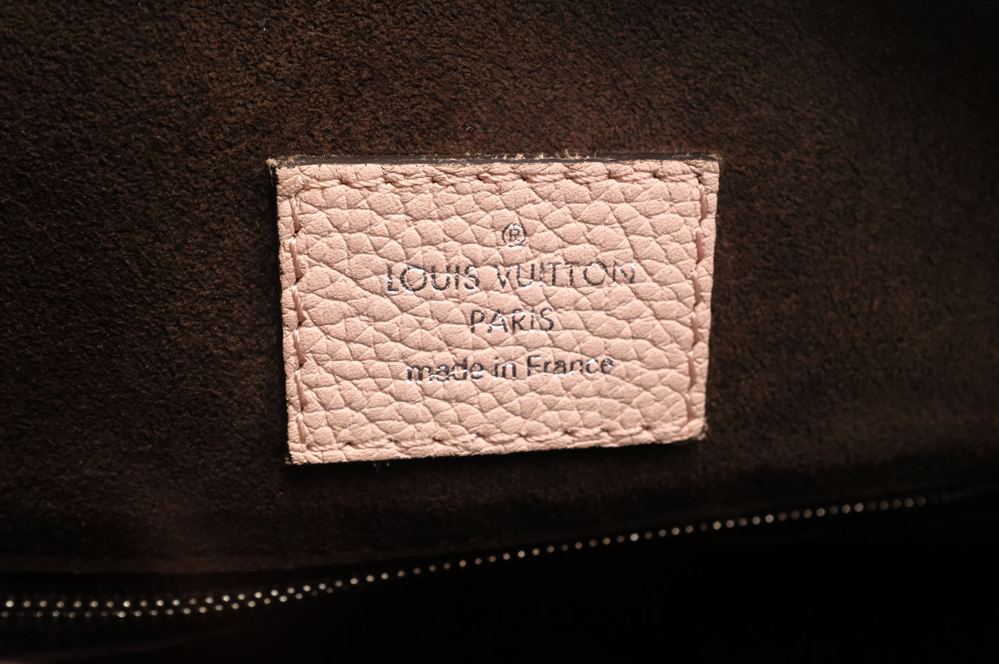 Louis Vuitton Babylone BB Chain Shoulder Bag in Pink Mahina Leather