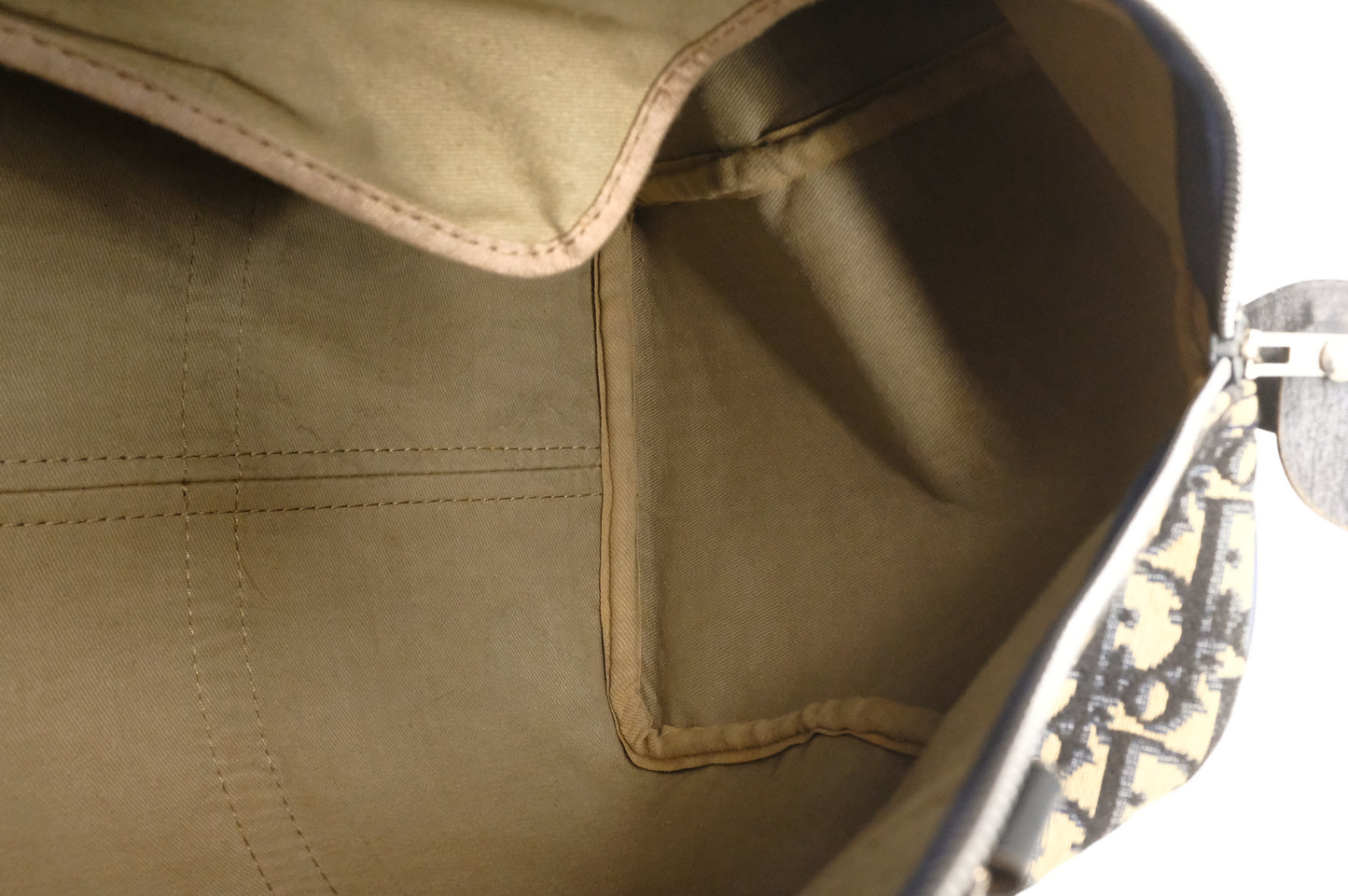 Dior Boston Bag in Navy Oblique Canvas