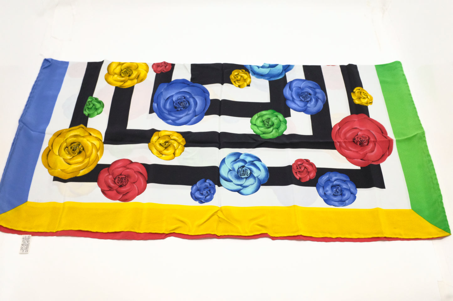 Chanel Camelia Scarf in Silk