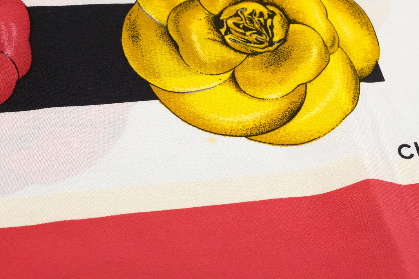 Chanel Camelia Scarf in Silk