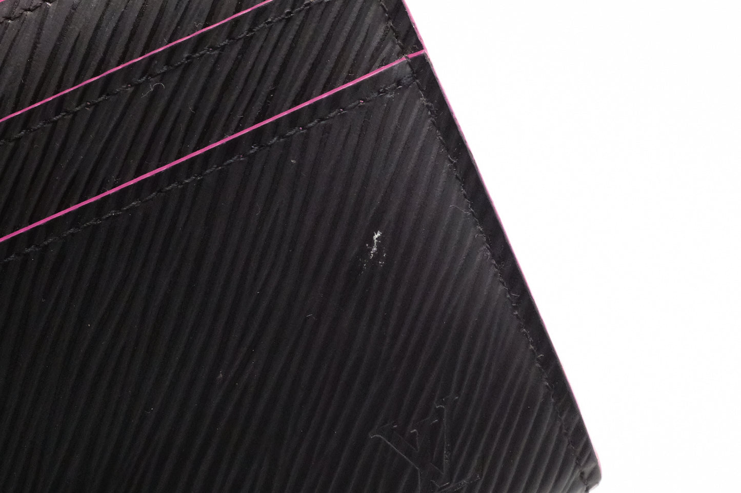 Louis Vuitton Sarah Wallet NM in Dark Gray Epi Leather