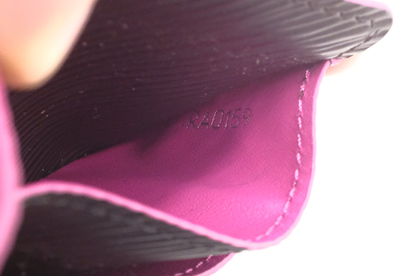 Louis Vuitton Sarah Wallet NM in Dark Gray Epi Leather