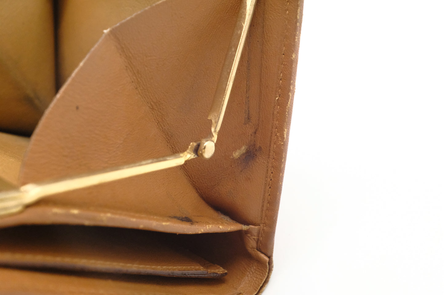 Celine Bifold Wallet in Beige Macadam Canvas