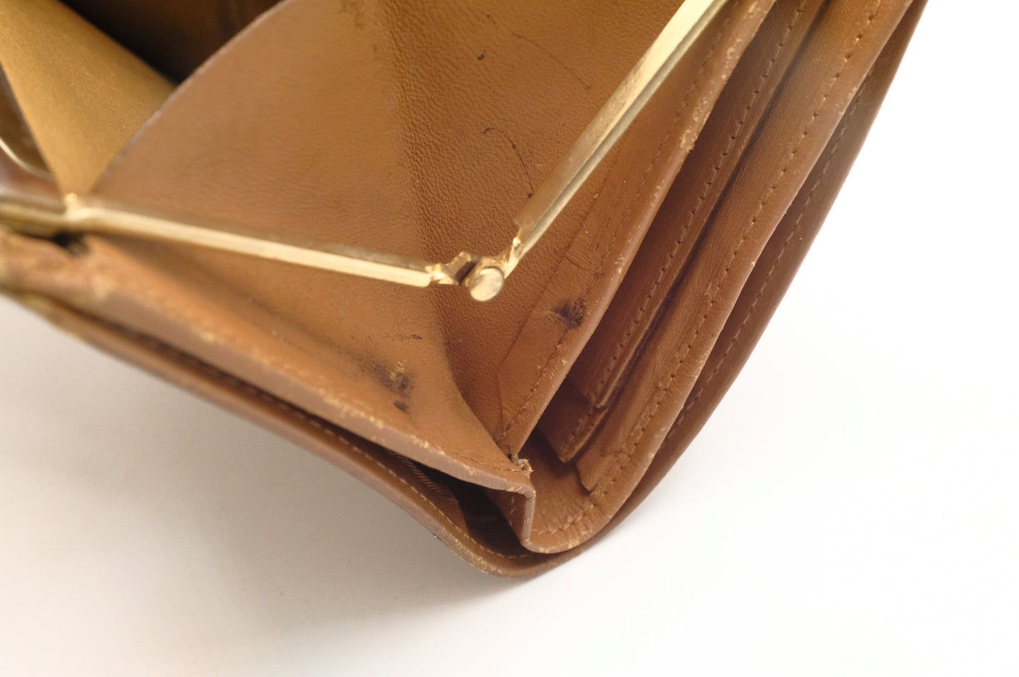 Celine Bifold Wallet in Beige Macadam Canvas