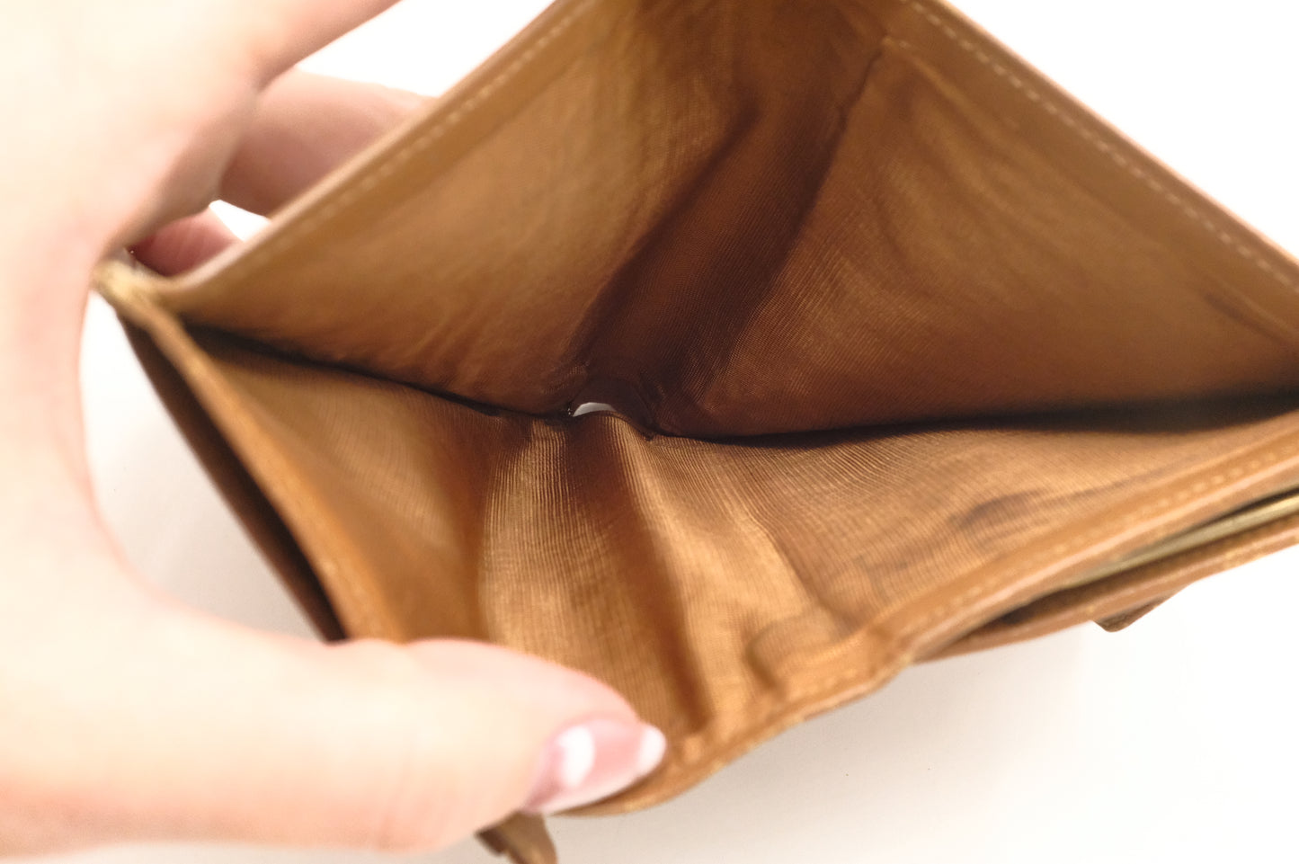 Celine Bifold Wallet in Beige Macadam Canvas